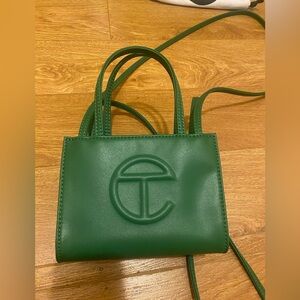Telfar small shopper- Leaf green